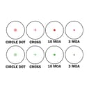 BARSKA 1X22X33 Yeşil Kırmızı MULTIRETICLE Nişangah