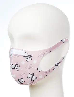 BLACKSPADE Çocuk Koruyucu Maske Panda Desen S1