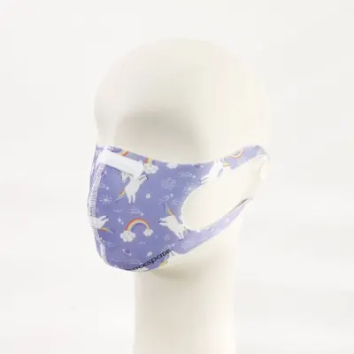 BLACKSPADE Çocuk Koruyucu Maske Unicorn Desen S1