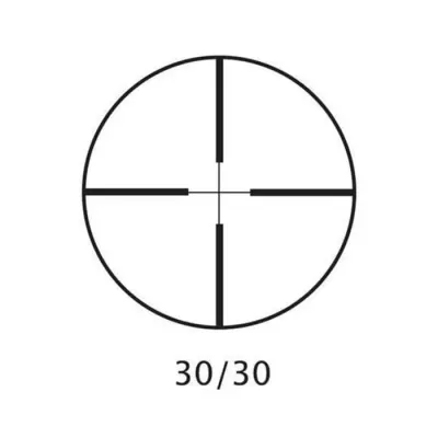 BARSKA RIM FIRE 4X20mm 30/30 W/3/8" Tüfek Dürbünü