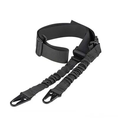 Tactical Çift Nokta Askı Kayışı Siyah