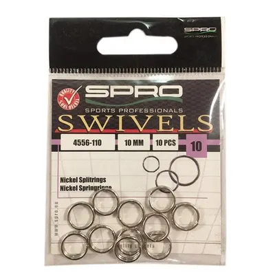 SPRO Nikel Halka(Ayrık) 10MM - 10 Adet