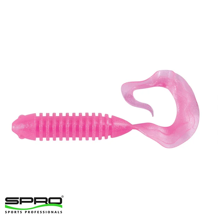 SPRO Wave Tail Grub 3" Pearl Pink Balık Yemi