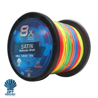 DFT Bojin 8X Satin M.Color İp Misina  0.20mm 1000m