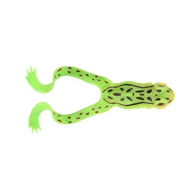 SPRO Iris The Frog 10Cm Silikon Yem UV Fluo Green