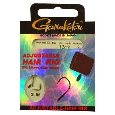 T.D. GAMAKATSU Bks-Adjust Hair Rig Takımı #8 12Cm 1/6
