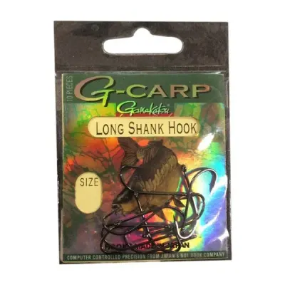T.D.GAMAKATSU G-Carp Long Shank No:4 Olta İğnesi 1/10
