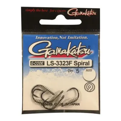 GAMAKATSU LS-3323F Spiral #6 Olta İğnesi 1/5