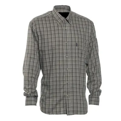 T. DEERHUNTER Waylon 399 Yeşil Kareli Uzun Kol Gömlek 41/42