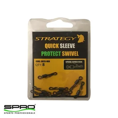 T.D. SPRO Strat QC-Sleeve Protect Swivel 1/8