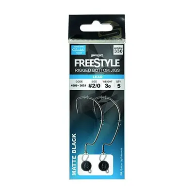 SPRO Rigged Bottom Jig Siyah 7G #2/0 1/2