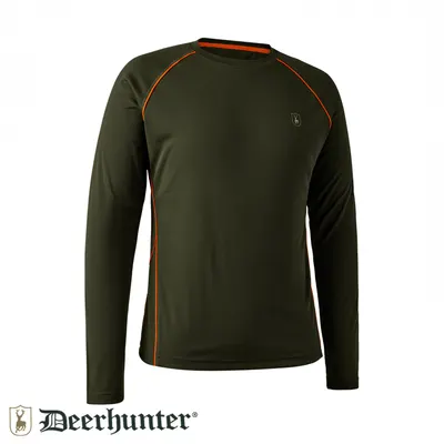 DEERHUNTER Chamois Uzun Kollu Tişört 361 Yeşil XL
