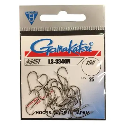 T.GAMAKATSU LS-3340N Nikel 8 Olta İğnesi
