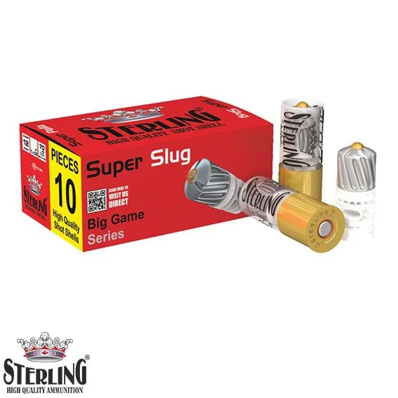 STERLING 12 Cal. 34 G. Super Tek Kurşun Av Fişeği