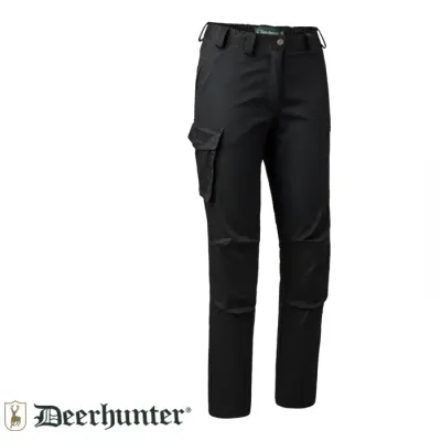 DEERHUNTER Lady Traveler Siyah Pantolon 34