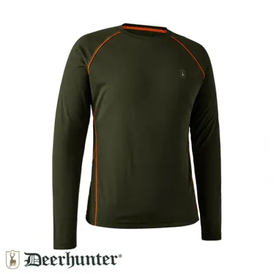 DEERHUNTER Chamois Uzun Kollu Tişört 361 Yeşil M