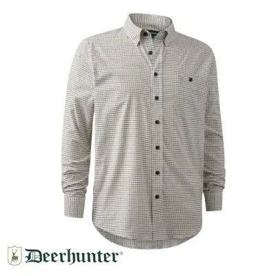 DEERHUNTER Samuel Yeşil Kareli Gömlek 39/40