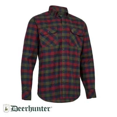 DEERHUNTER Cooper Kırmızı Kareli Gömlek 41/42