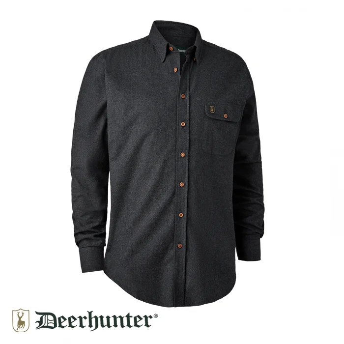 DEERHUNTER Liam Siyah Gömlek 41/42