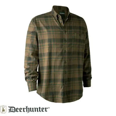 DEERHUNTER Kyle Yeşil Kareli Gömlek 39/40