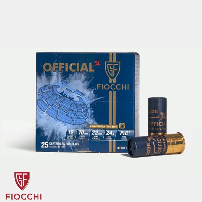 FIOCCHI OFFICIAL X 12 Ga 24 G. No:9,5