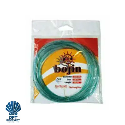 D.BOJIN Poşet Misina100m-0.35mm Renk:B023(Yeşil)