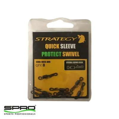 T.D. SPRO Strat QC-Sleeve Protect Swivel 1/8