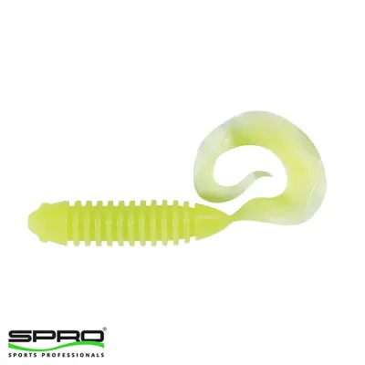 SPRO Wave Tail Grub 3" Carzy Chart Balık Yemi